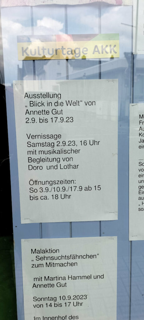 Schaufenster Heimatmuseum